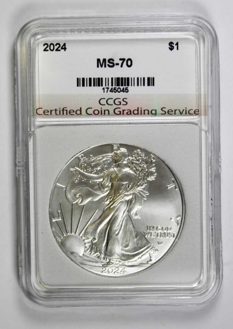 2024 AMERICAN SILVER EAGLE (1 of 2)