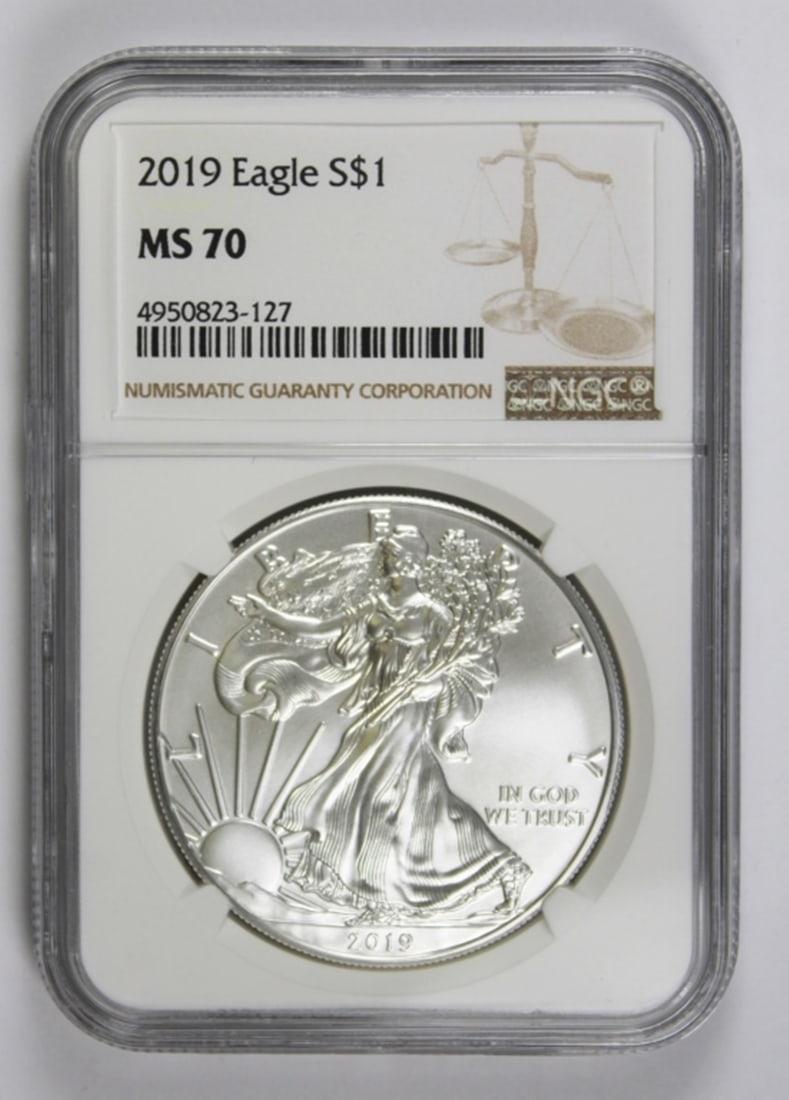 2019 AMERICAN SILVER EAGLE (1 of 2)