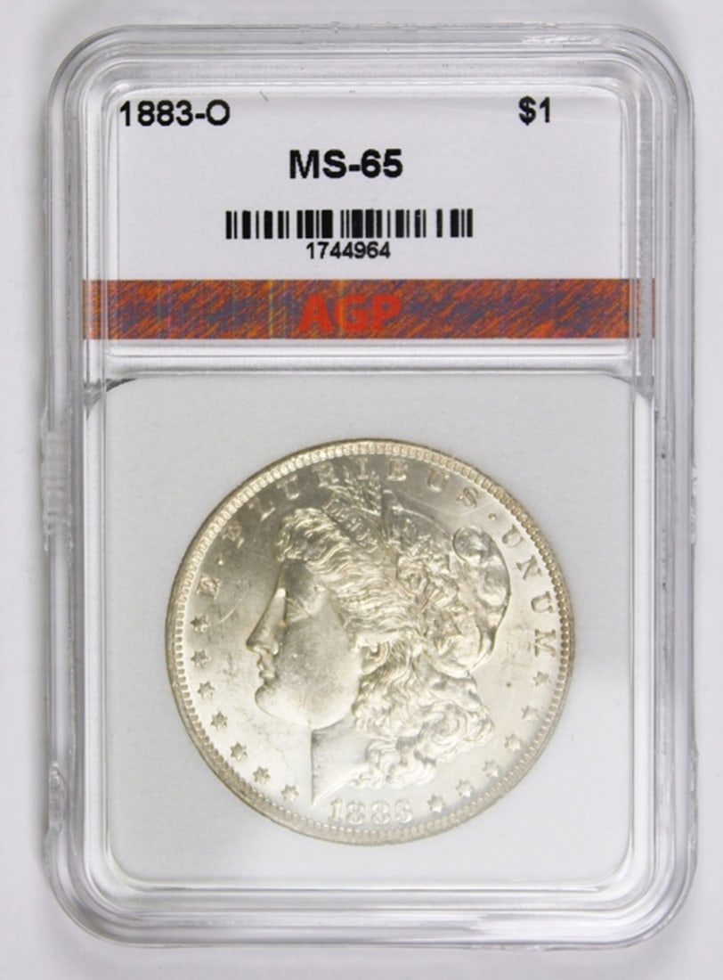 1883-O MORGAN SILVER DOLLAR (1 of 2)