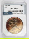 1990 AMERICAN SILVER EAGLE