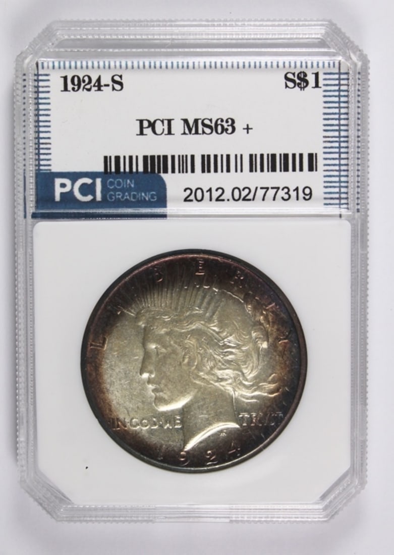 1924-S PEACE SILVER DOLLAR (1 of 2)