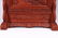 CINNABAR AND LACQUER TABLE SCREEN With Mark - 8