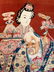 Scroll Painting Of LiTieGuam & Caihe With Deer On Silk - 3