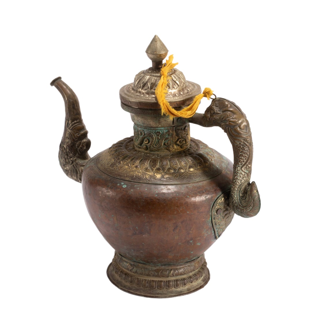 A TIBETAN BRONZE EWER (1 of 10)