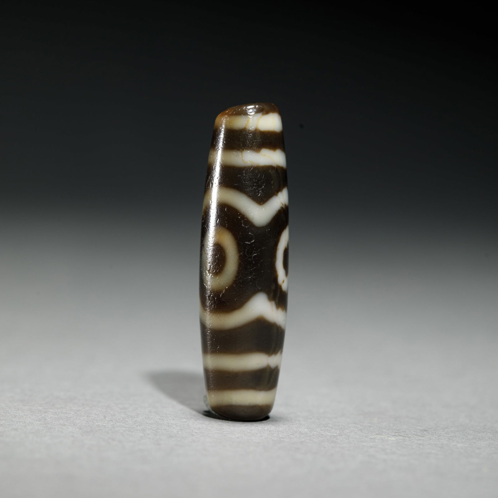 A TIBETAN DZI BEAD (1 of 5)