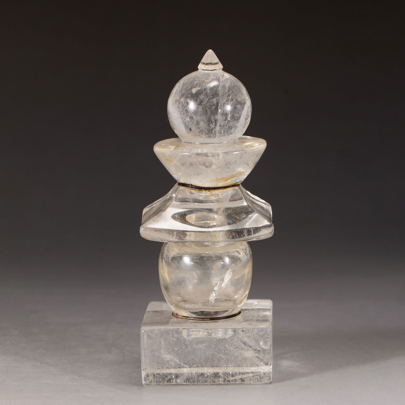 A CARVED ROCK CRYSTAL RELIQUARY BOX (1 of 7)