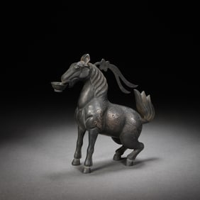 A SILVER HORSE