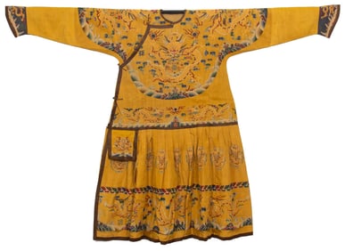 A VERY RARE KESI EMBROIDERED DRAGON ROBE