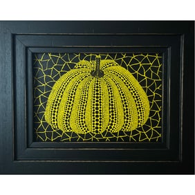 THE PUMPKIN SIGNED YAYOI KUSAMA