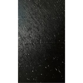 PICTURE BLACK SIGNED PIERRE SOULAGES