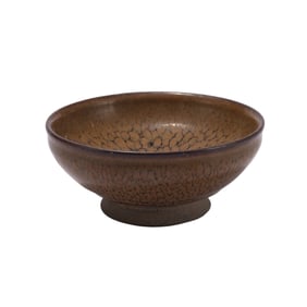 A CHINESE JIAN-WARE PORCELAIN BOWL