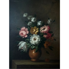 ROSES SIGNED HENRI FANTIN-LATOUR