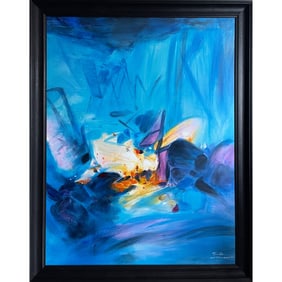 THÈMES LUMINEUX SIGNED CHU TEH-CHUN ZHU DEQUN