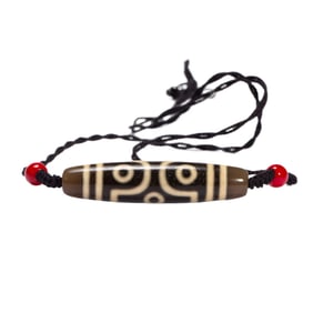 A TIBETAN DZI BEAD
