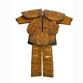 A RARE SUIT OF CEREMONIAL ARMOUR