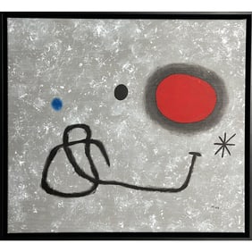 PAINTING SIGNED JOAN MIRÓ