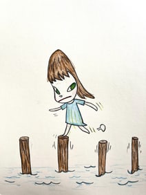 UNTITLED SIGNED YOSHITOMO NARA