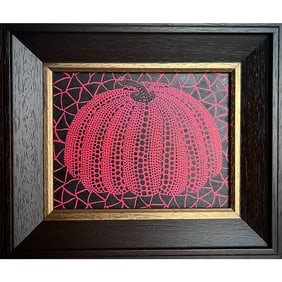 THE PUMPKIN SIGNED YAYOI KUSAMA