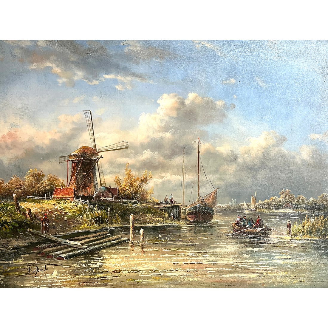 A wooded river landscape signed Jacob van Ruisdael (1 of 4)