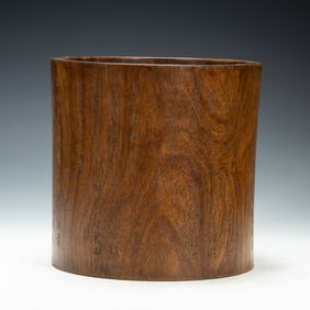 A HUANGHUALI BRUSHPOT