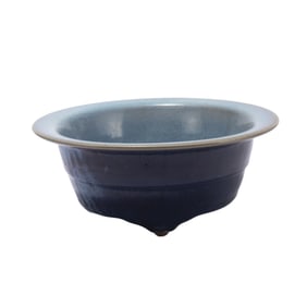 A CHINESE PURPLE SPLASHED JUN-WARE CENSER