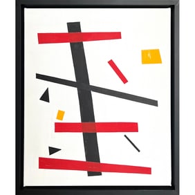 SUPREMATIST COMPOSITION SIGNED KAZIMIR MALEVICH