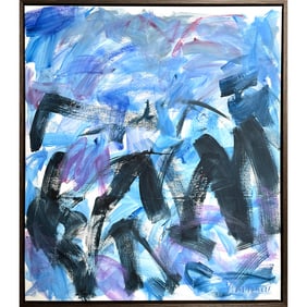 THE LAKE SIGNED JOAN MITCHELL