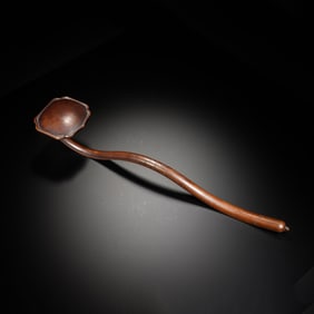 A BRONZE RUYI SCEPTER