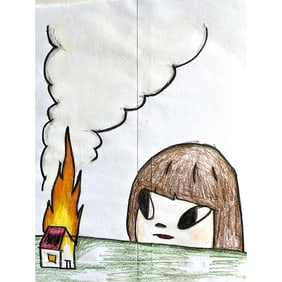 UNTITLED SIGNED YOSHITOMO NARA