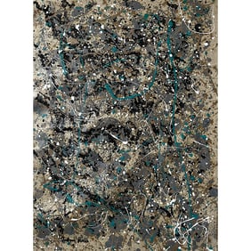 NUMBER 49 SIGNED JACKSON POLLOCK