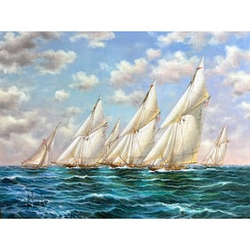 SEA BEAUTY SIGNED MONTAGUE DAWSON, F.R.S.A., R.S.M.A.
