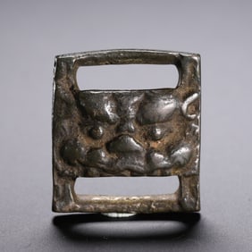 A TIBETAN AMULET SUTRA-HOOK