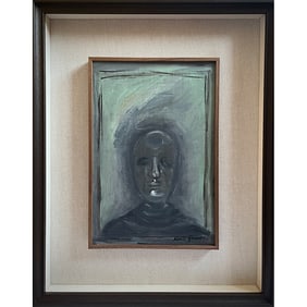 TÊTE D’HOMME SIGNED ALBERTO GIACOMETTI