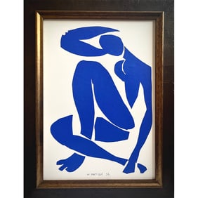 NU BLEU SIGNED MATISSE