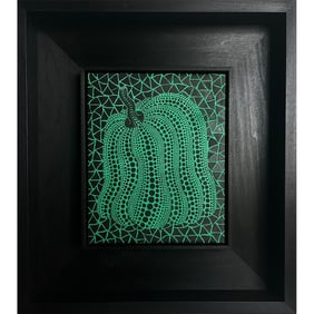 THE PUMPKIN SIGNED YAYOI KUSAMA