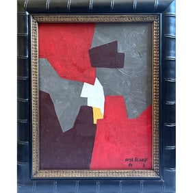 COMPOSITION ABSTRAITE SIGNED SERGE POLIAKOFF