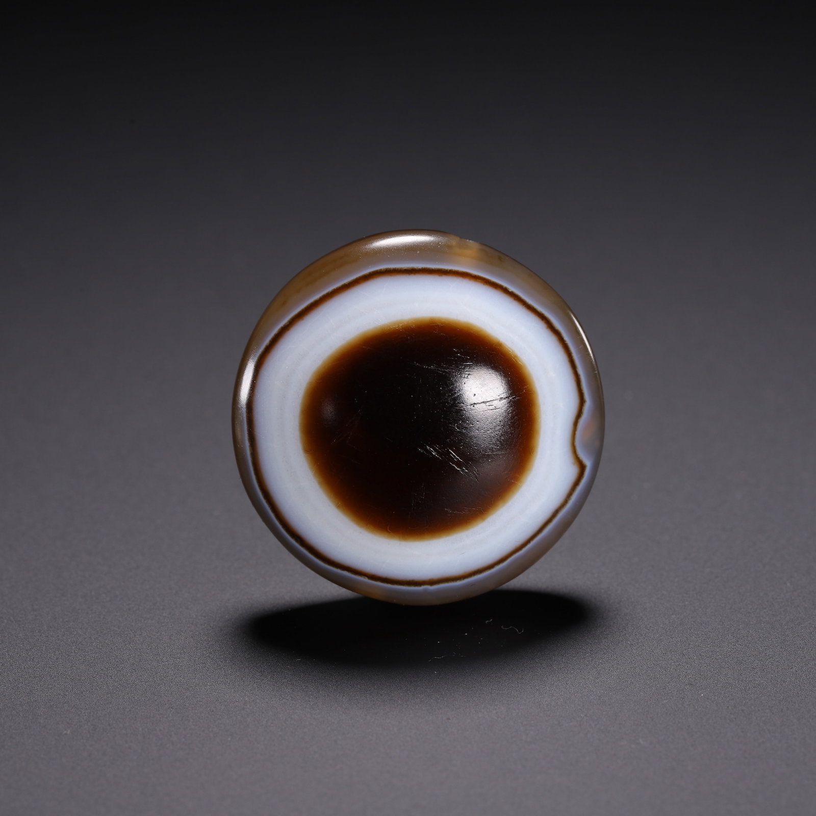 A TIBETAN DZI BEAD (1 of 9)