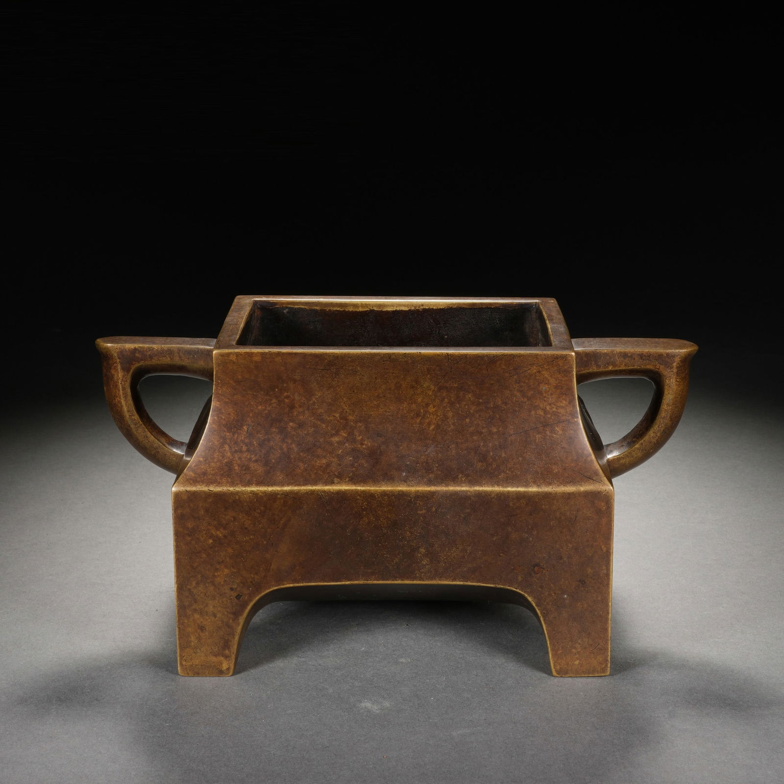 A BRONZE CENSER WITH COVERS (1 of 9)