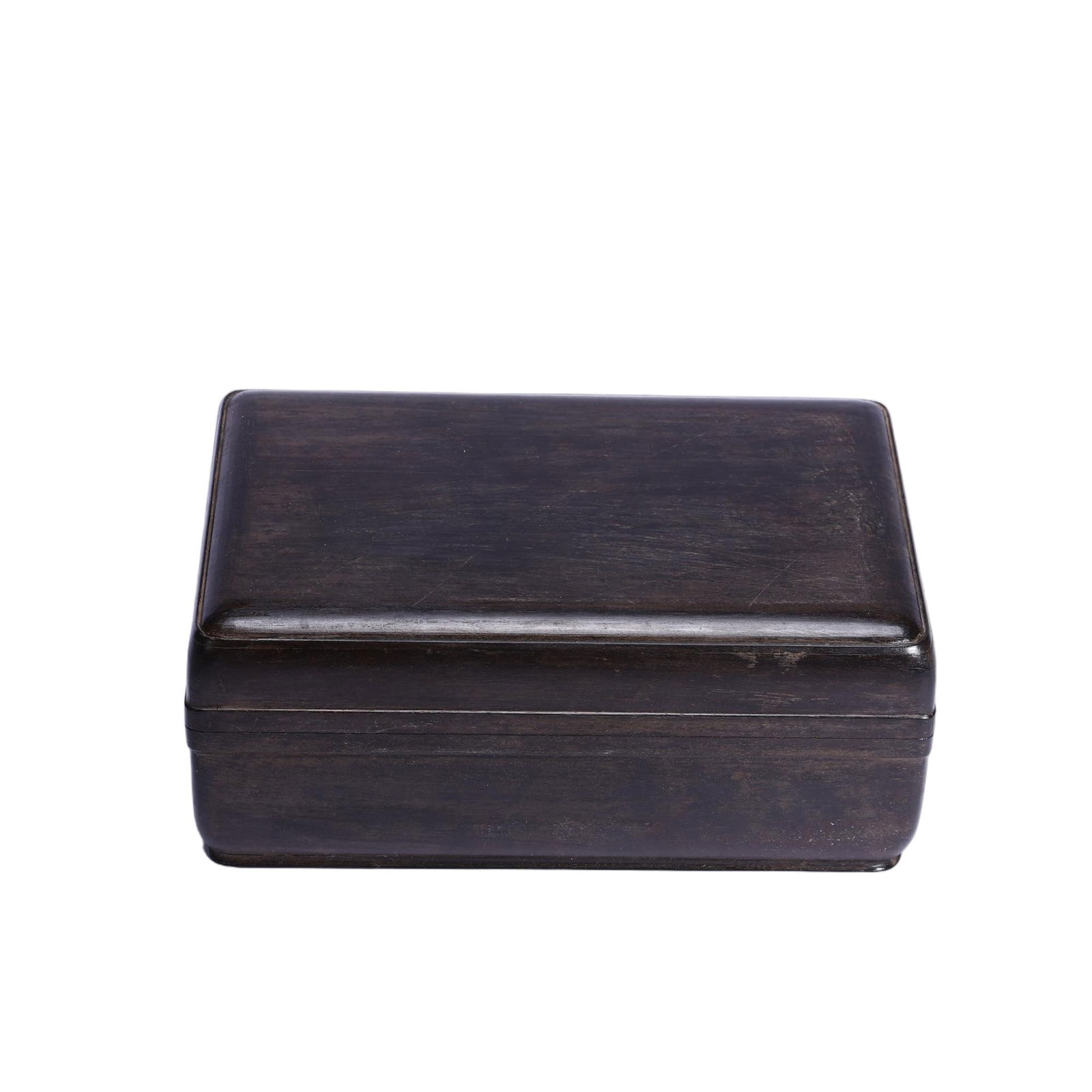 A ROSEWOOD ZITAN BOX WITH COVER (1 of 9)