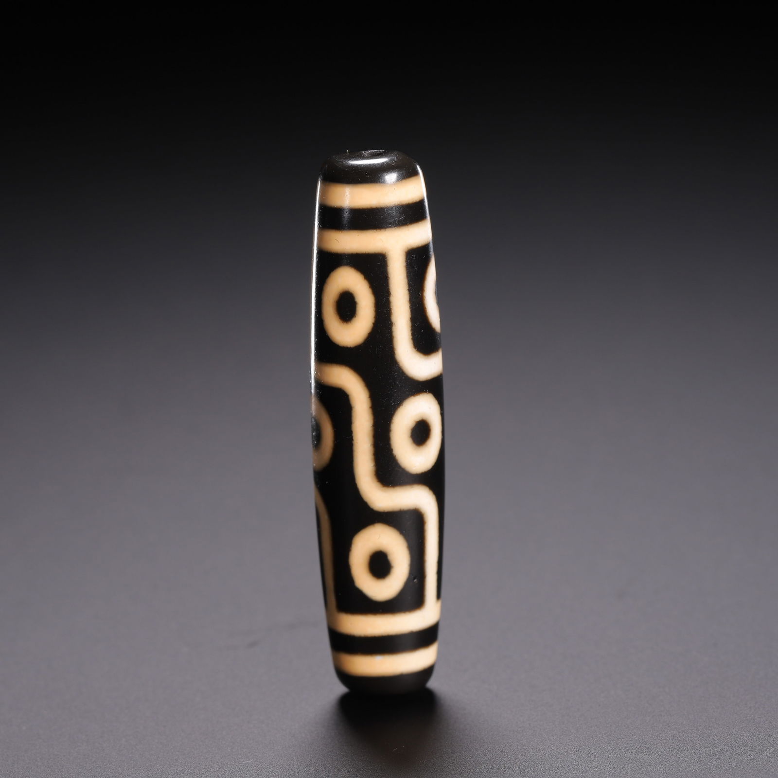 A TIBETAN DZI BEAD (1 of 9)