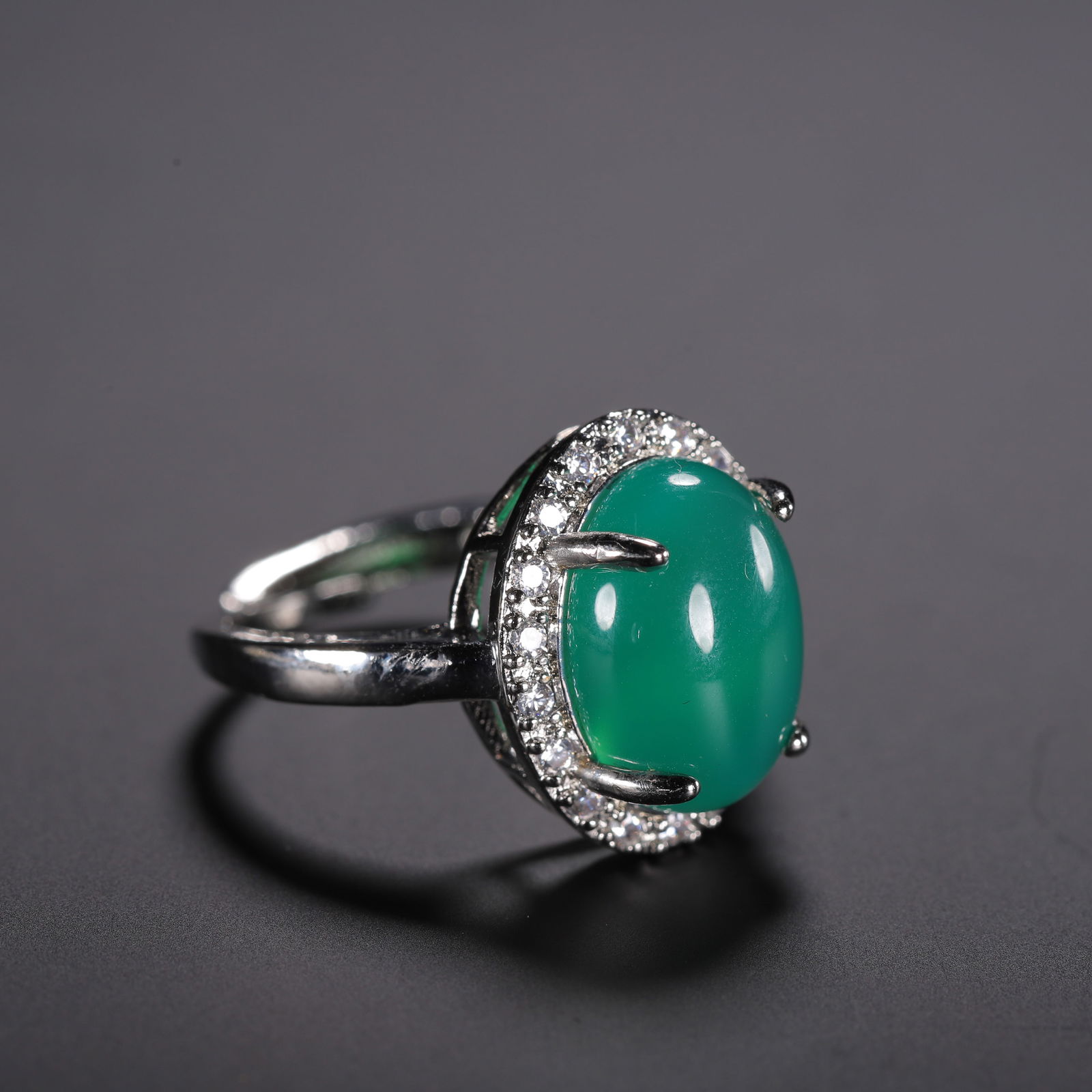 A HARDSTONE RING (1 of 9)