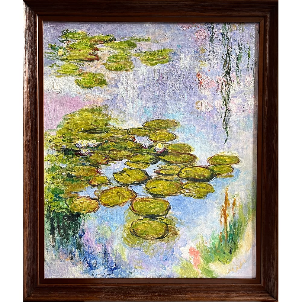NYMPHÉAS SIGNED CLAUDE MONET (1 of 8)