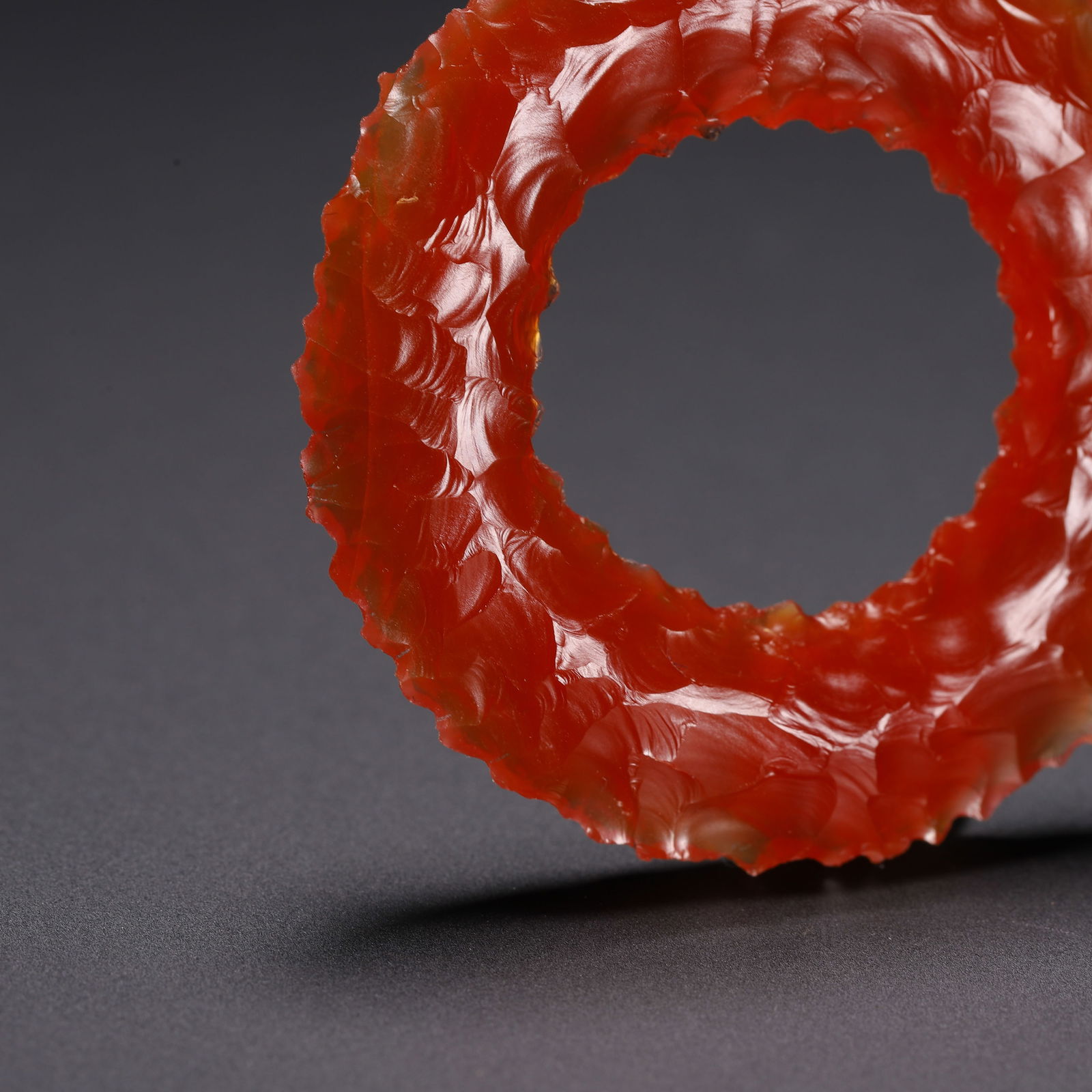 AN AGATE RING - 3