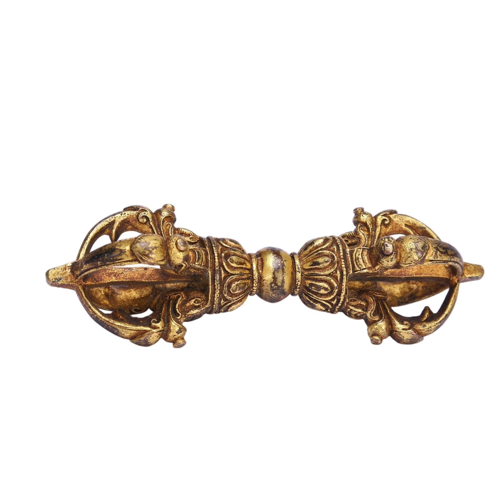 CHINESE GILT-BRONZE VAJRA (1 of 9)