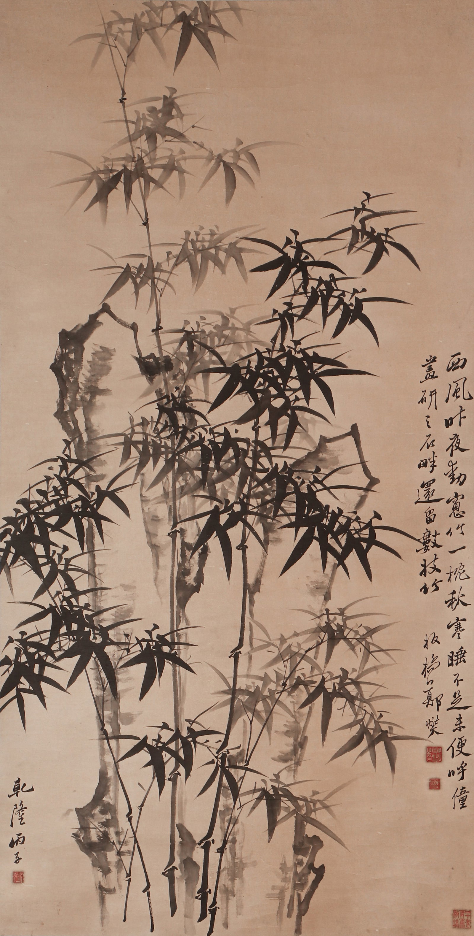 CHINESE INK BAMBOO BY ZHENG BANQIAO (1 of 7)