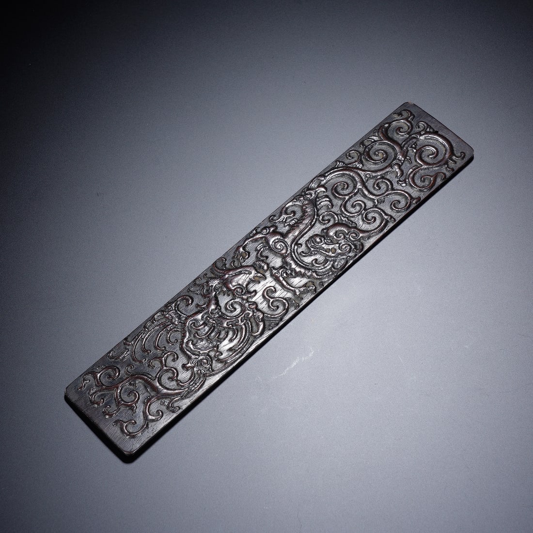 A CHINESE ZITAN DRAGON BOOKMARK (1 of 8)