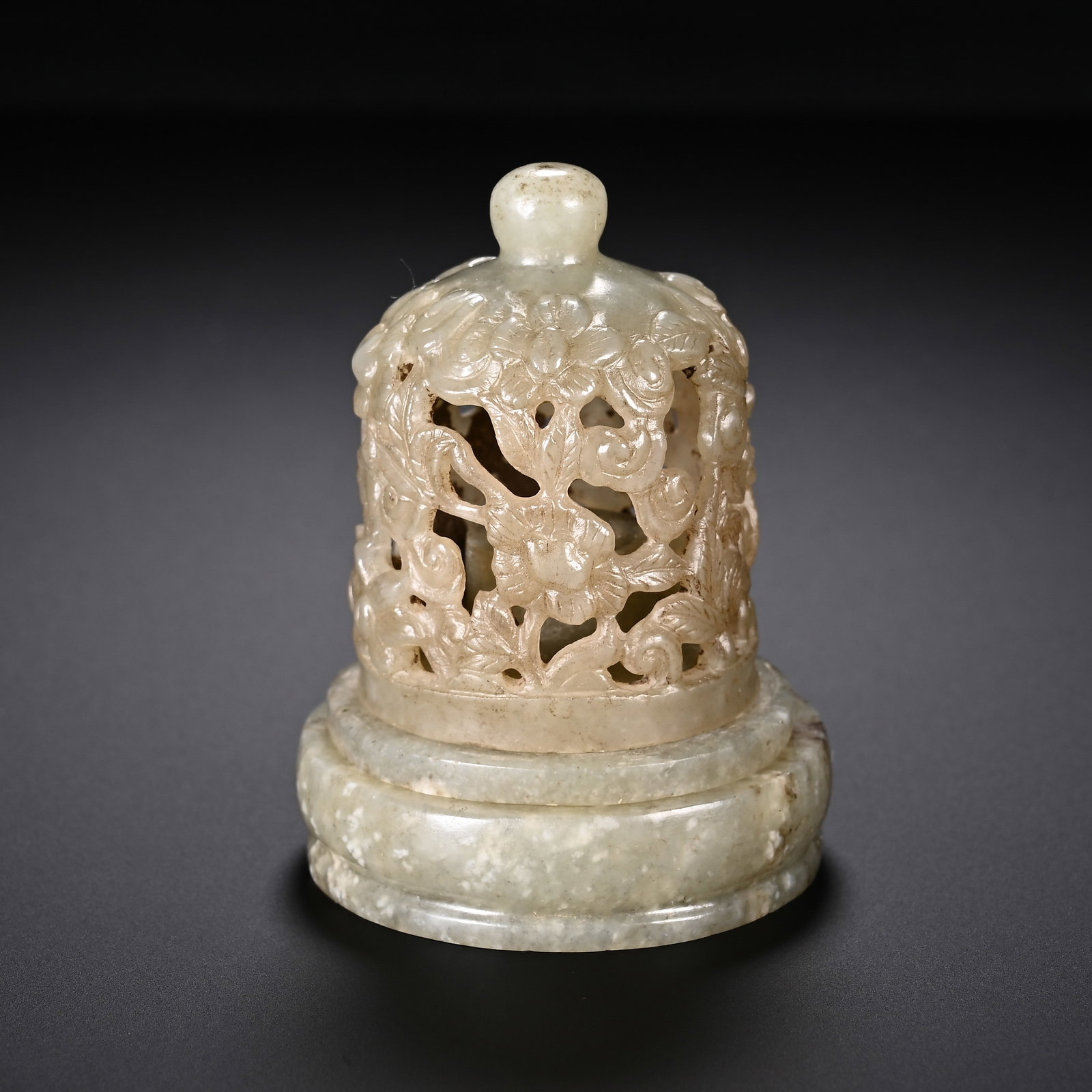 Chinese Hetian Jade Openwork Seal (1 of 5)