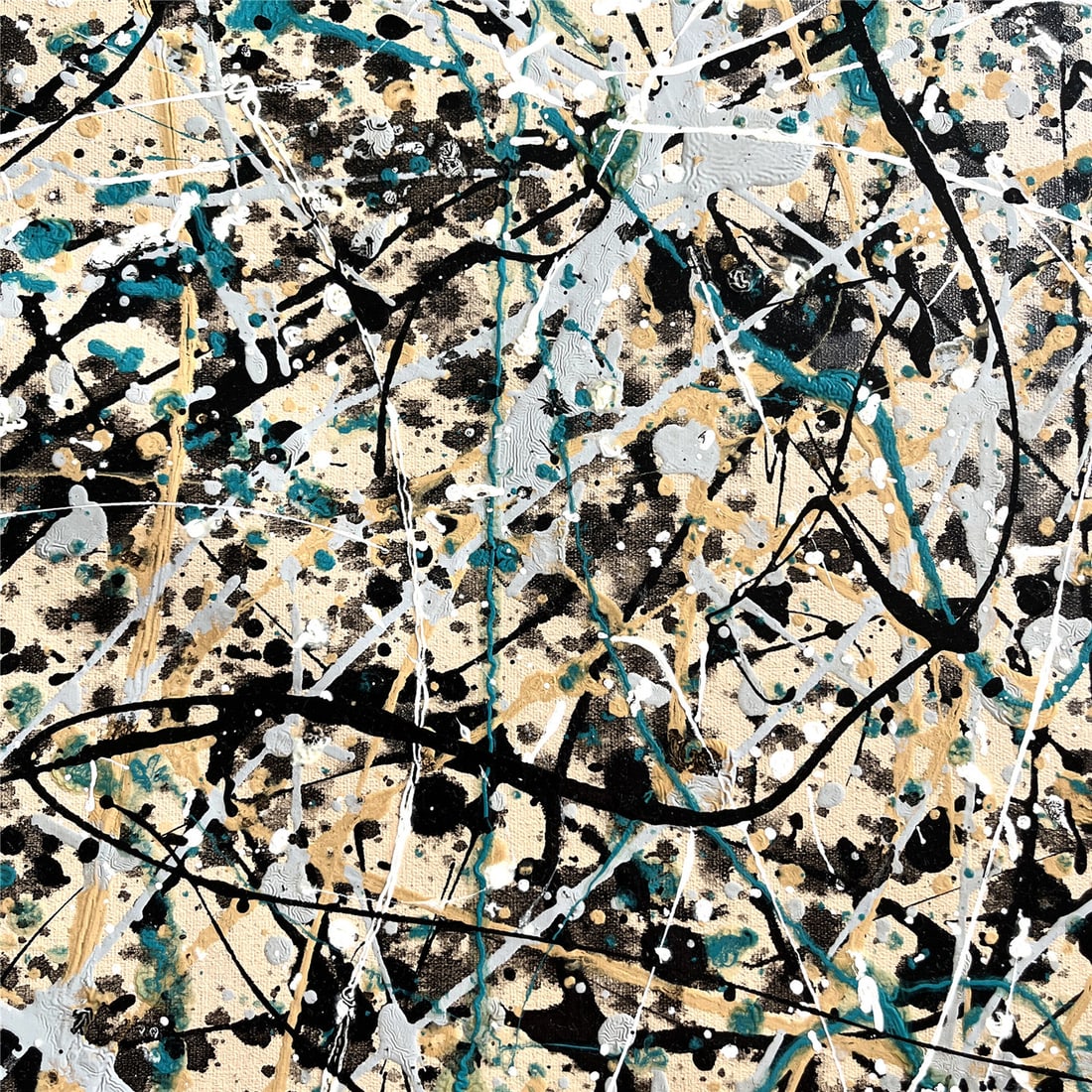 UNTITLED SIGNED JACKSON POLLOCK - 2