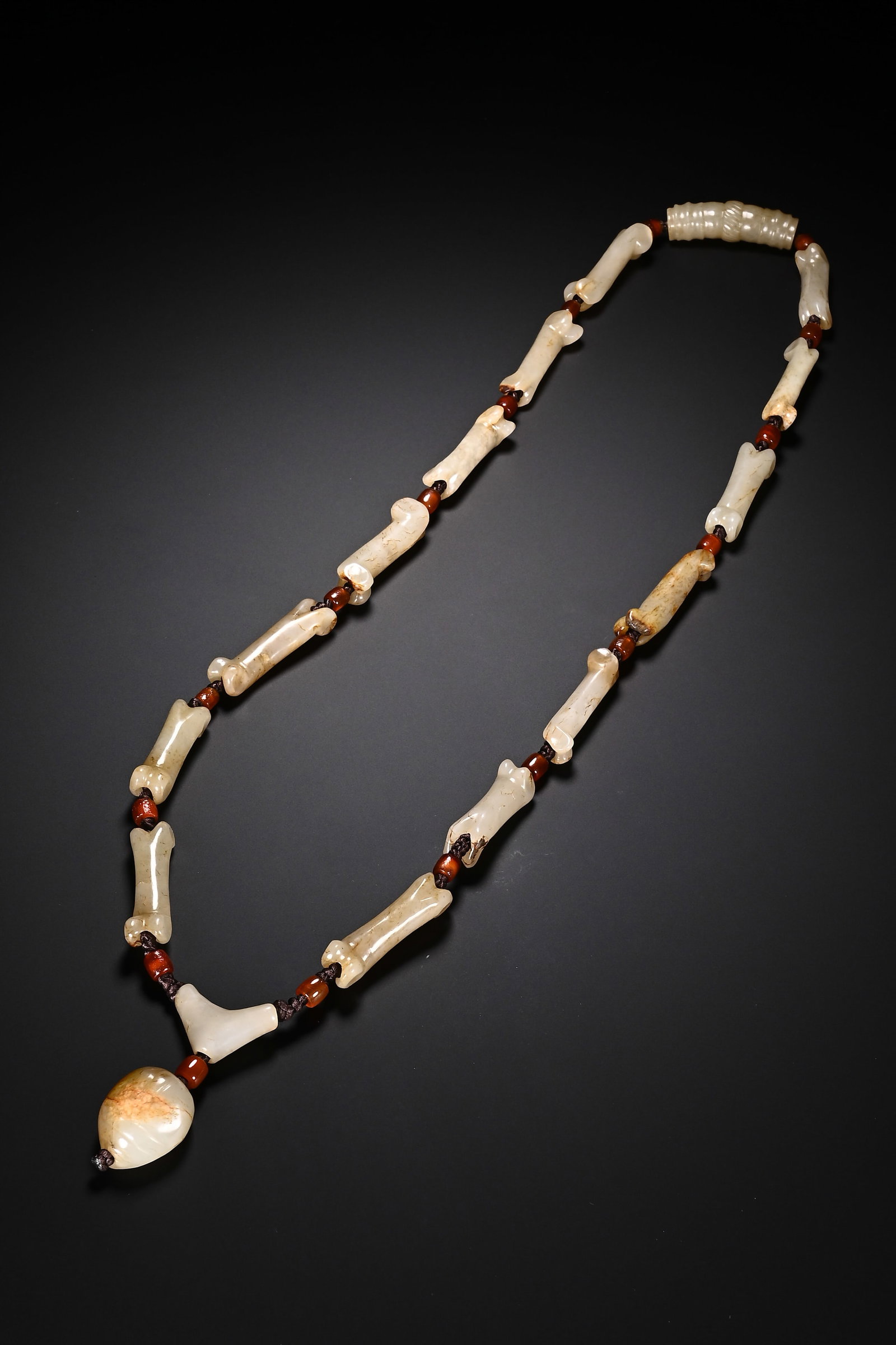 Chinese Hetian Jade Necklace (1 of 7)