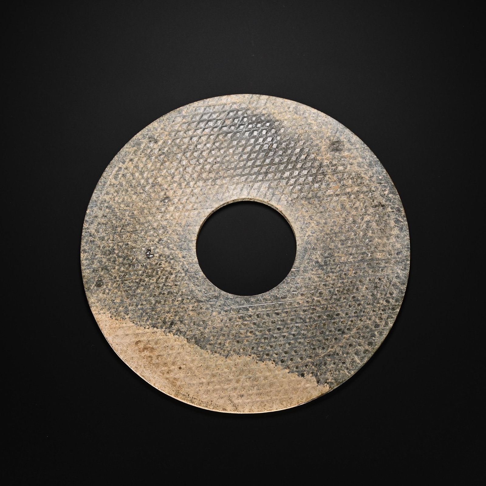 Chinese Hetian Jade Bi Disc (1 of 7)